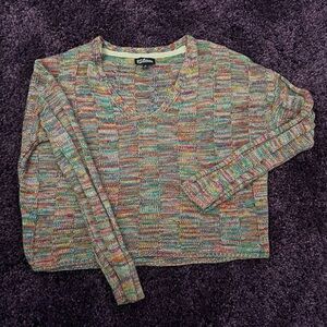 Multicolored Knit Sweater